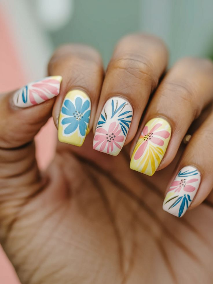 Bold Tropical Blooms
