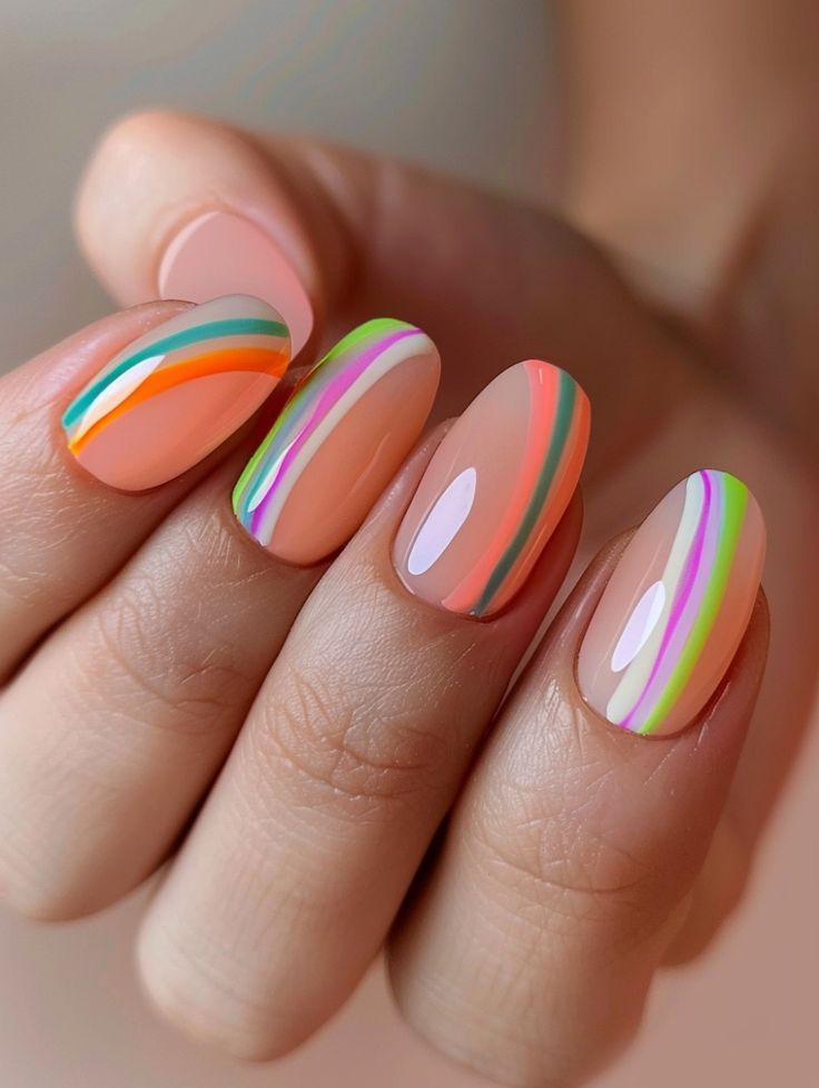 Abstract Art Nails